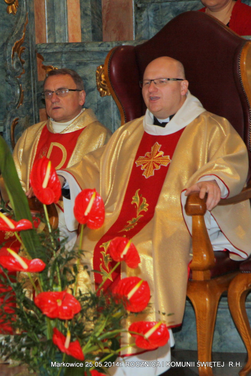 I Rocznica Komunii Świętej w Markowicach