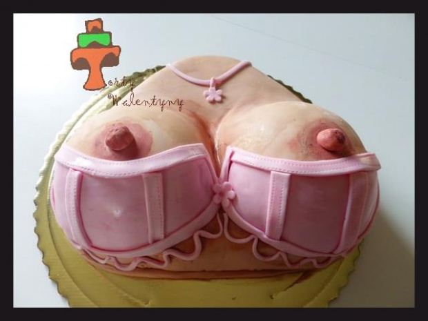 Tort biust #biust #piersi #tort #TortyKraków #TortyWalentynki