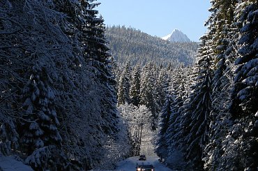 Kierunek - Tatry #Tatry #Zakopane #Giewont #zima #droga