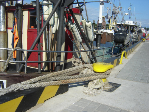 Kutry rybackie w porcie Ustka #BydgoskiWodniak #ustka #port