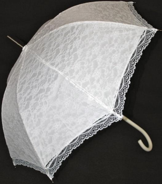 parasol ślub koronka