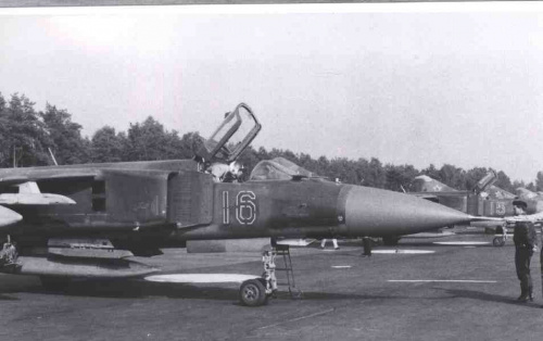 Rosyjskie MiG-i 23 w Łasku