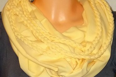 3000kr #komin #szal #tuba #żółty