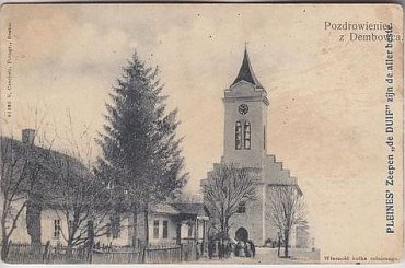 Dębowiec ok. 1910 #Dębowiec #Jasło