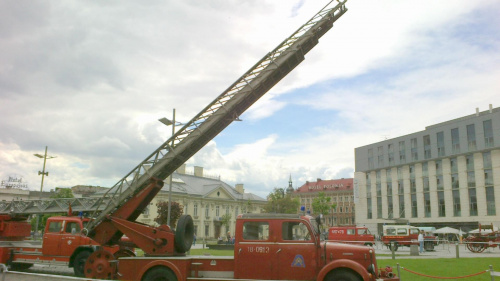 Straż pożarna wczoraj i dziś Galeria Krkowska Kraków 2014 05 09 #Chrzanów #Kraków #małpolskie